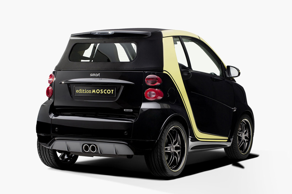 В Милане прошла презентация спецверсии Smart Fortwo Cabrio Edition Moscot