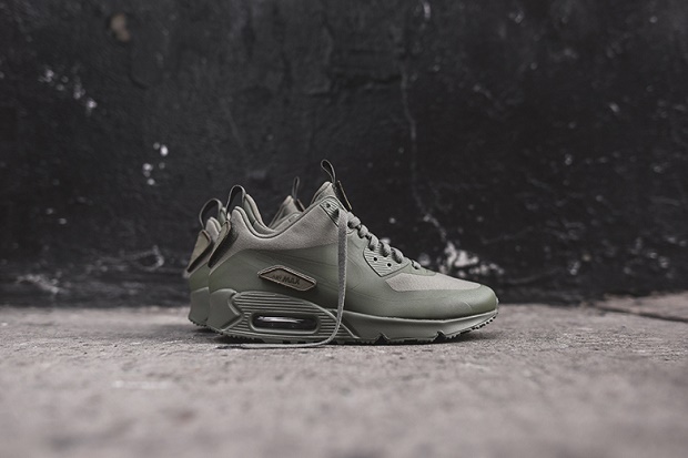 Кроссовки Nike Air Max 90 Sneakerboot SP Patch "Steel Green"