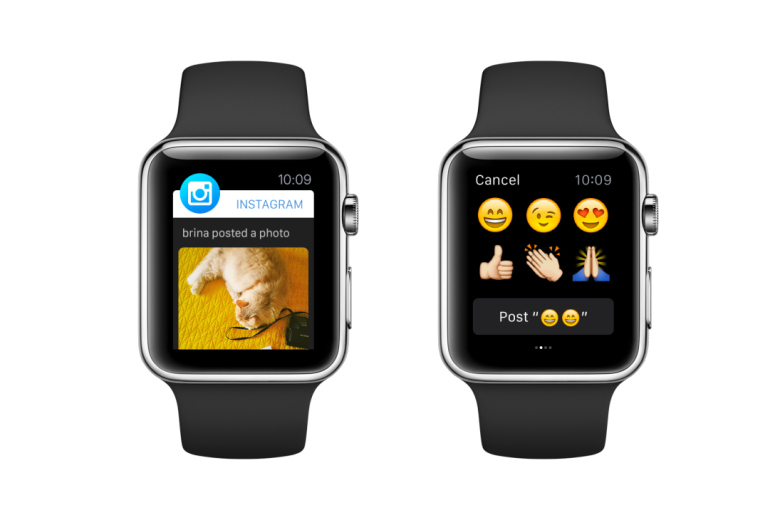 Instagram доступен для пользователей Apple Watch