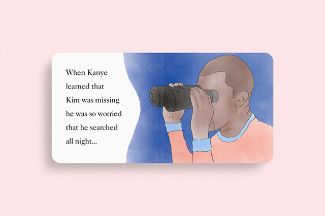 История Канье и Ким легла в основу детской книги