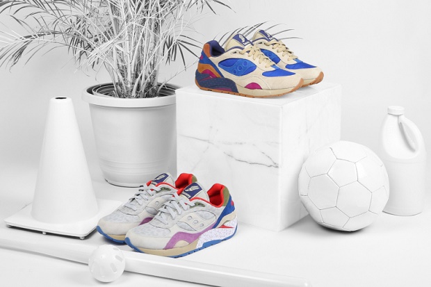 Кроссовки Bodega x Saucony Elite G9 Shadow 6 "Pattern Recognition"