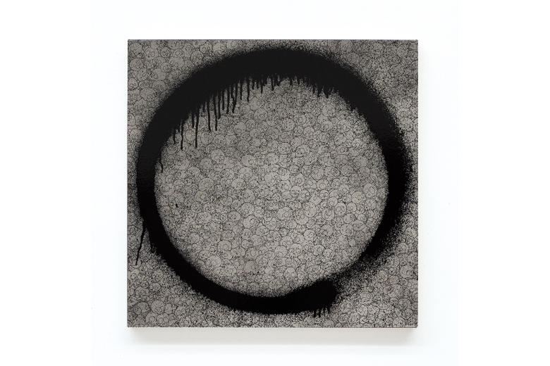 Art Basel 2015: картины Ensō от Такаши Мураками для Galerie Perrotin
