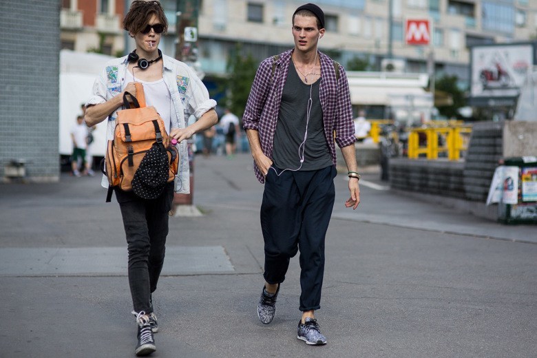 Уличный стиль: Неделя мужской моды в Милане весна/лето 2016. Часть I