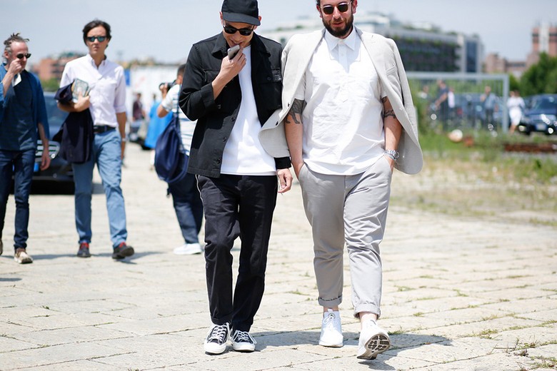 Уличный стиль: Неделя мужской моды в Милане весна/лето 2016. Часть III