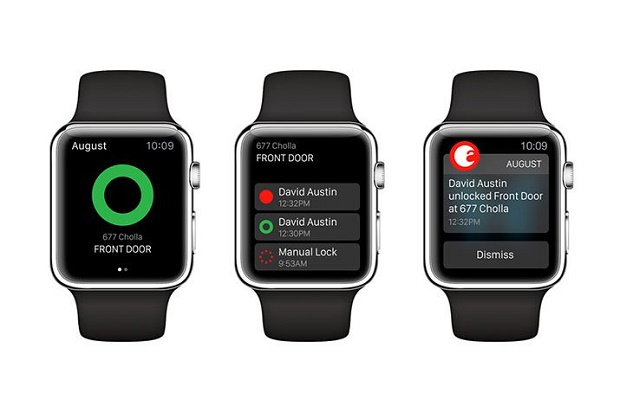 Apple Watch теперь работают с умным замком August