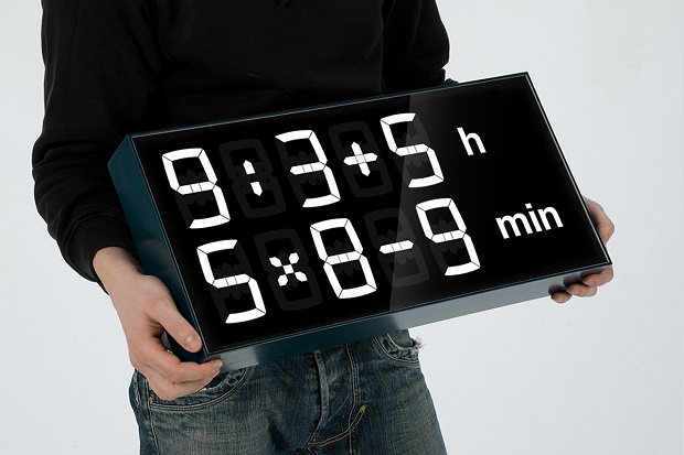 Часы Albert Clock от дизайнеров студии MNTNT Алекса Шиндлбека и Фреда Моклера