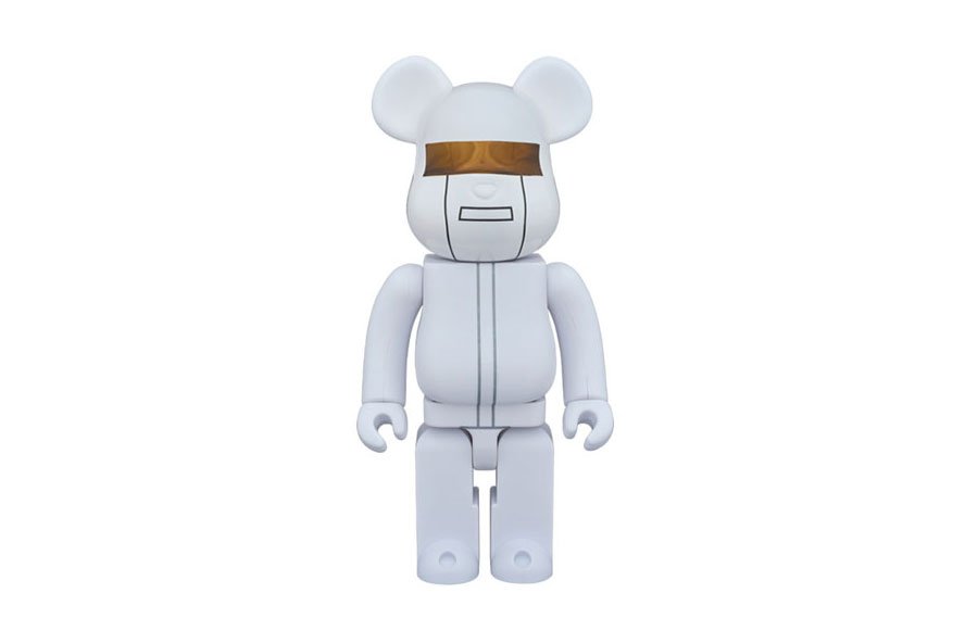 Фигурки Daft Punk x Medicom Toy Bearbrick в версии White Suits Version