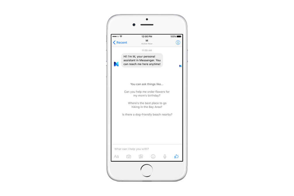 Facebook запускает конкурента Siri и Cortana