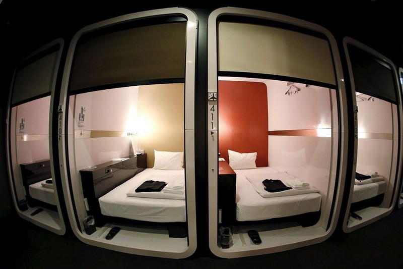 Капсульные отели класса люкс открываются в Японии