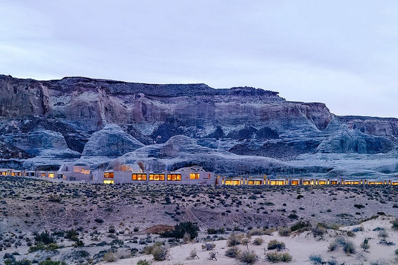 Отель Amangiri среди каньонов Юты