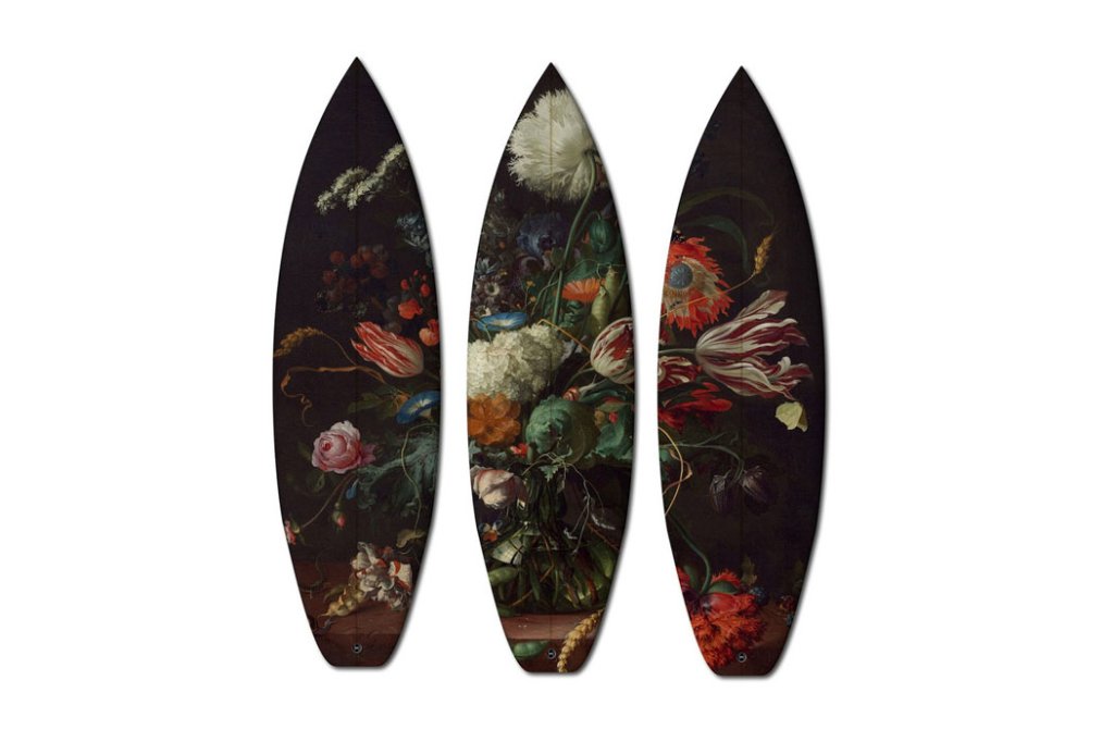 Boom-Art 18-го века: скейты и доски для серфинга в стиле барокко