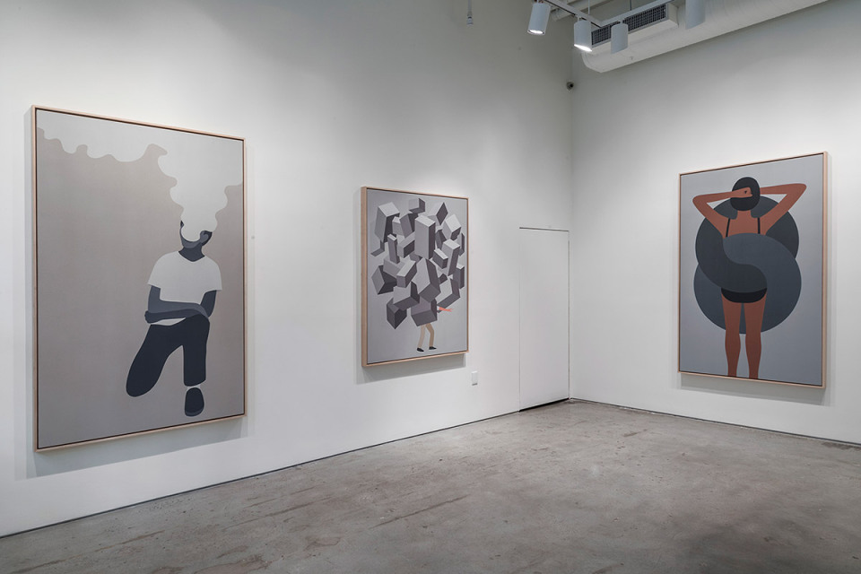 Выставка Джеффа Макфетриджа It Looks Like It Says в Joshua Liner Gallery