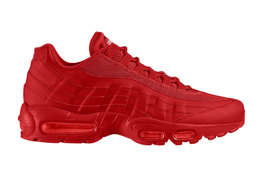Кроссовки NIKEiD Air Max All-Red