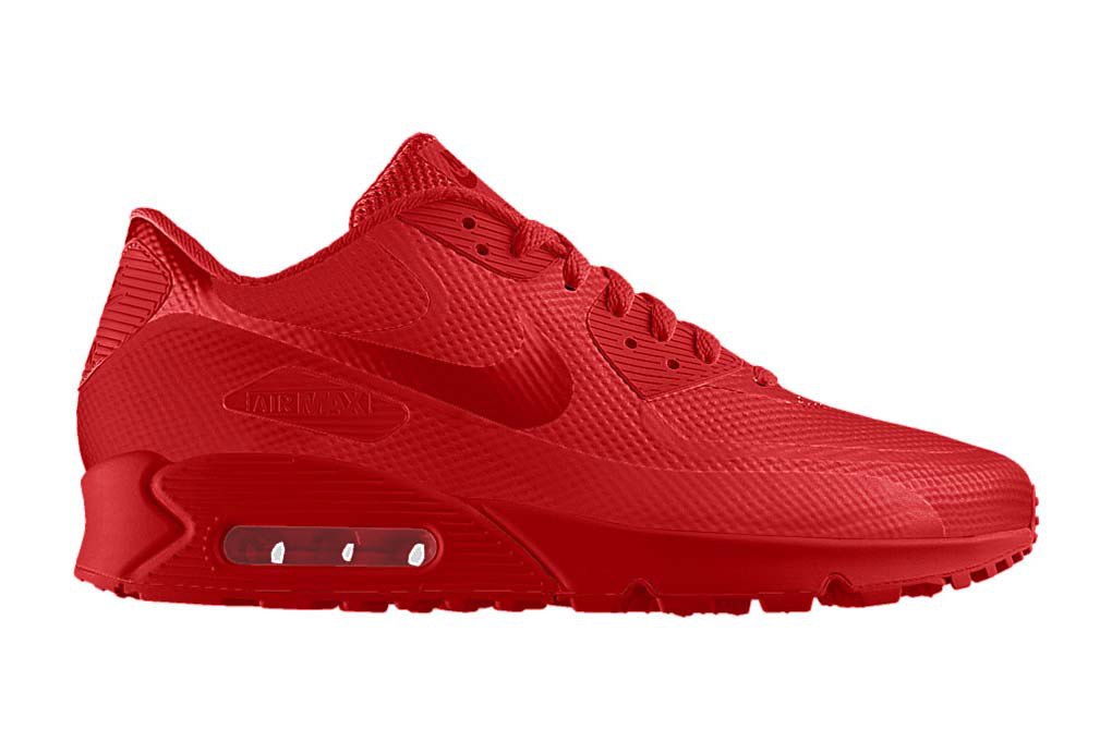 Кроссовки NIKEiD Air Max All-Red