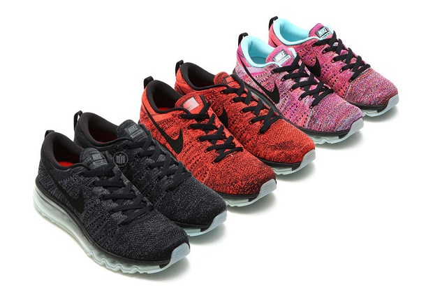Новые расцветки кроссовок Nike Flyknit Air Max
