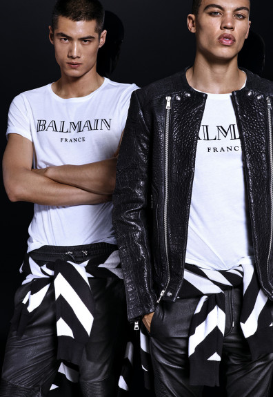 Представлен полный лукбук коллекции Balmain x H&M