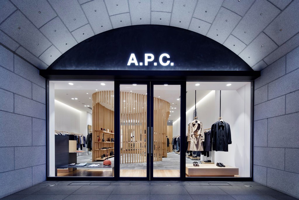 A.P.C. вновь открывает свой флагманский магазин в Киото