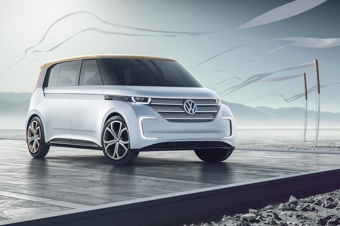 Volkswagen представила концепт электрического микроавтобуса Budd-e