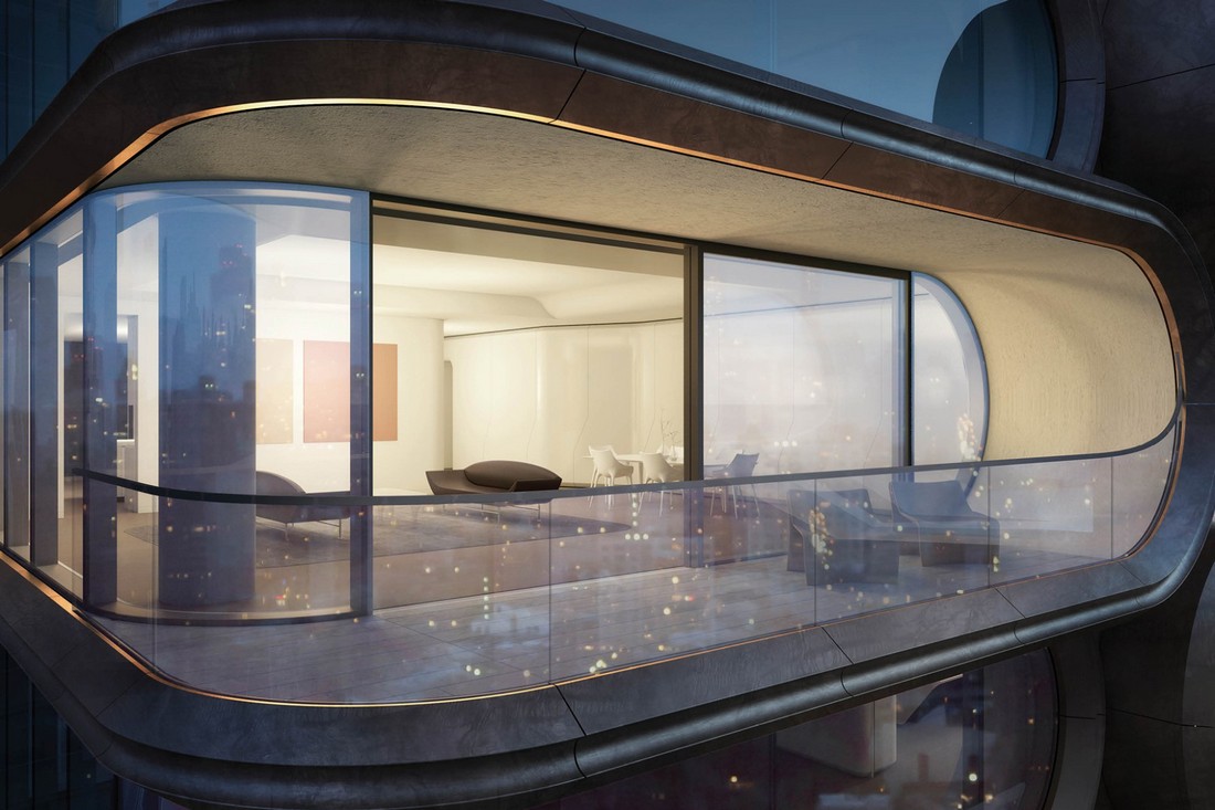 Заха Хадид построит изогнутый жилой дом в центре Нью-Йорка