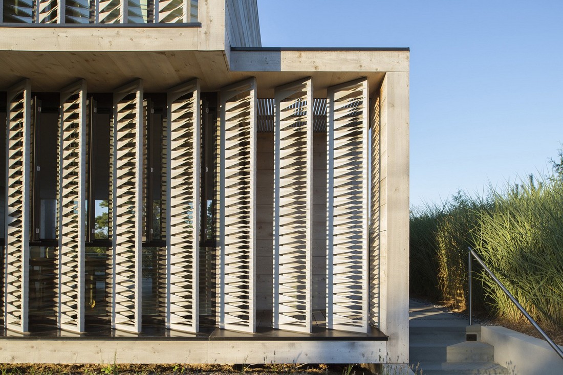 Деревянный дом ловец ветров от Bates Masi Architects