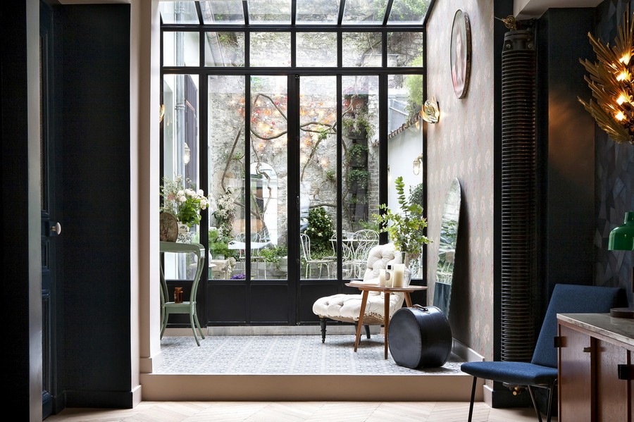 Дизайнерский бутик-отель Henriette Rive Gauche в Париже