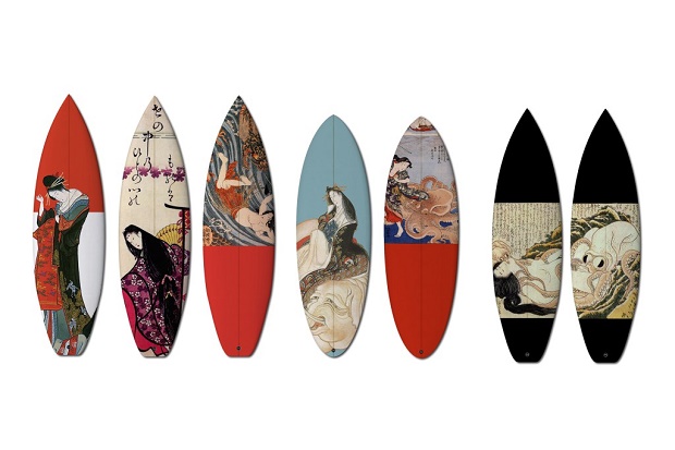 Доски для серфинга boom art в японском стиле 18 столетия
