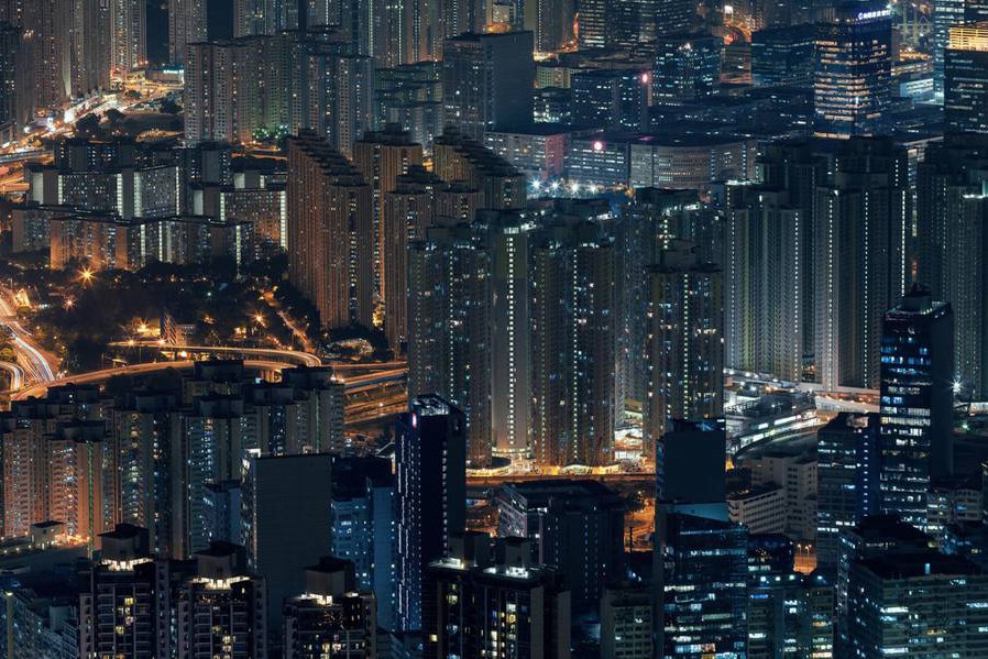 Фотографии ночного Гонконга от Питера Стюарта