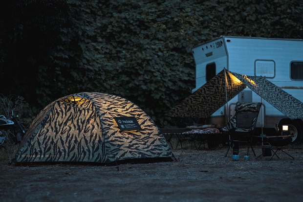 Набор "TIGER" с палатки и туристического оборудования от NEIGHBORHOOD и Helinox