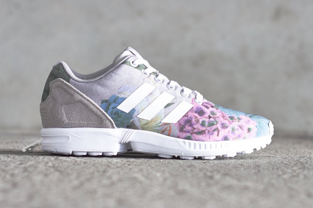 Zx flux sales grey floral