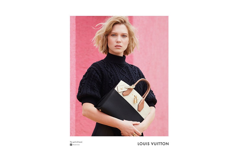 Леа Сейду очаровательна в своей первой рекламной кампании для Louis Vuitton