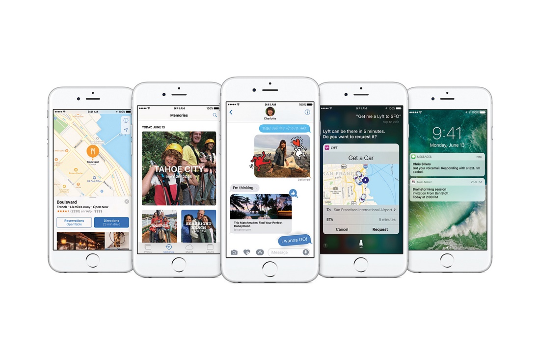 Apple презентовала новую версию операционной системы iOS 10