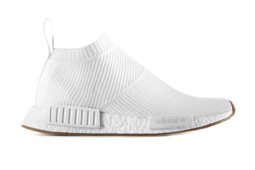 Nmd city sock cheap white gum