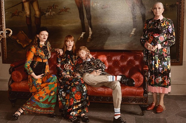 Gucci приветствует все спектры британской культуры в своей новой кампании