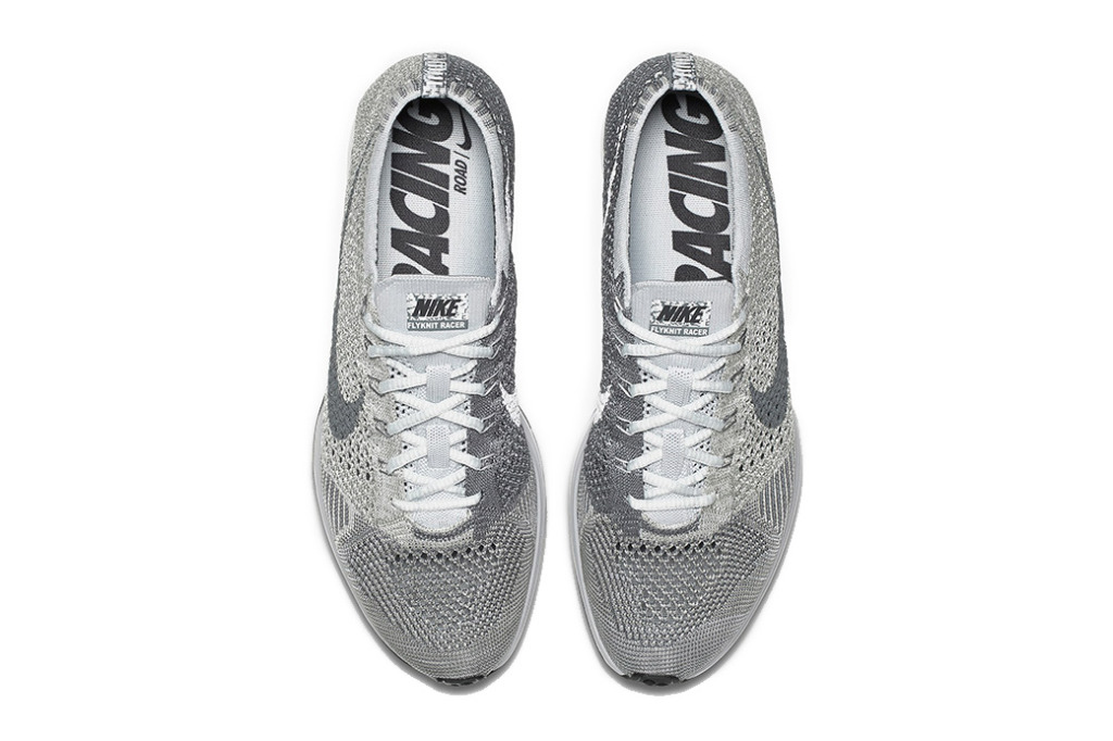 Популярные кроссовки Nike Flyknit Racer представлены в новом цвете “Pure Platinum”