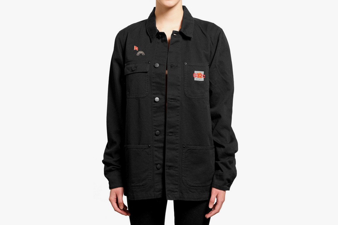 ‘032c’ объединились с Carhartt WIP для создания эксклюзивной коллекции курток из денима