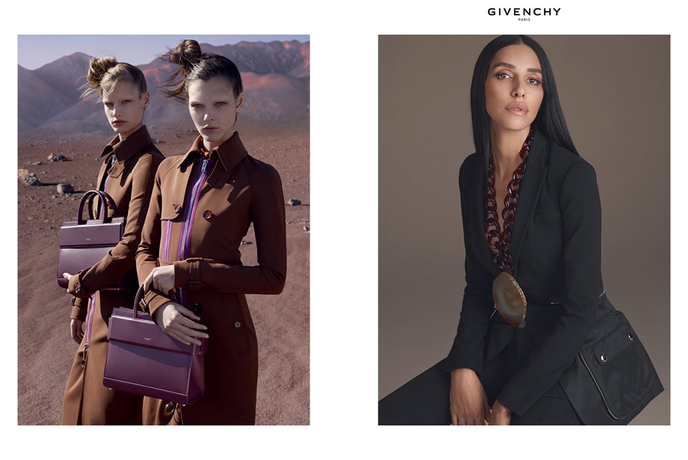 Марсианские дюны в рекламной кампании Givenchy