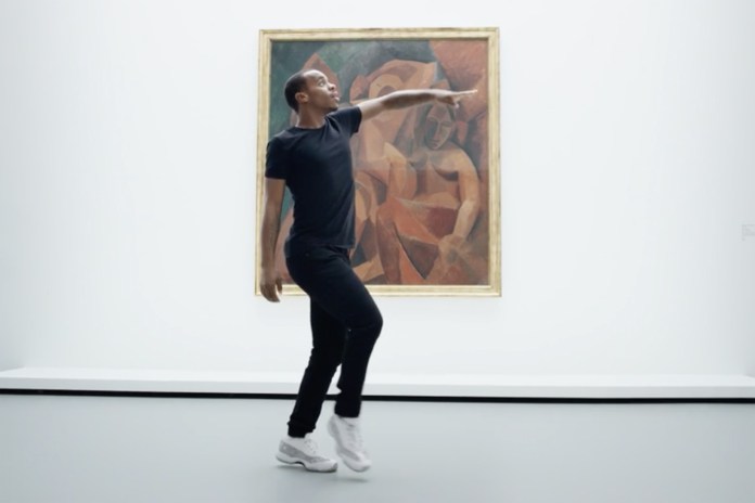 Увлекательное видео танцующего Лила Бака в музее фонда Louis Vuitton в Париже