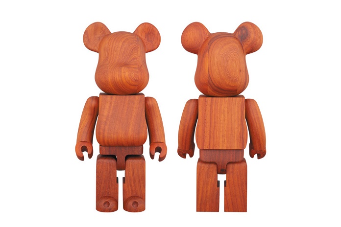 Medicom Toy представляет Bearbrick из элитной древесины падука