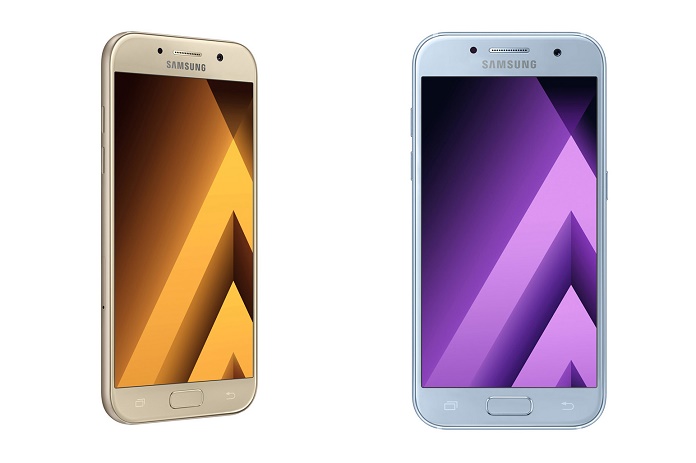Samsung анонсировала смартфоны Galaxy A3, A5 и A7 2017 года