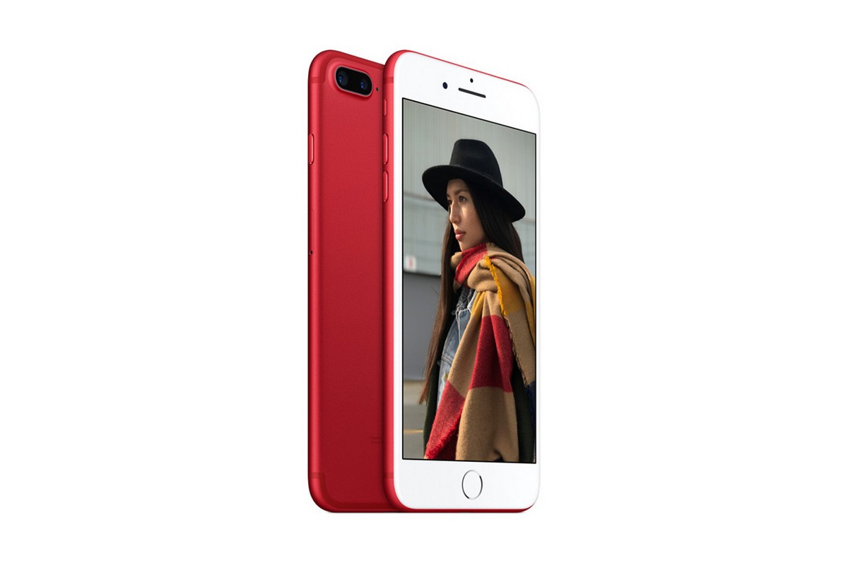 Apple представила красные iPhone 7 и iPhone 7 Plus