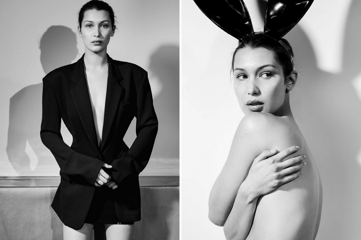 Белла Хадид позирует топлес в новой страстной фотосессии для ‘Vogue China’