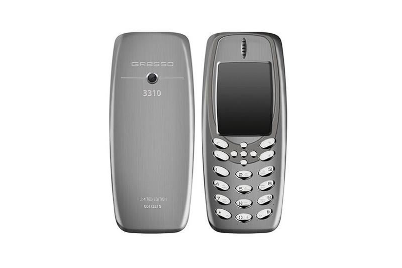 Компания Gresso представила люксовую версию телефона Nokia 3310