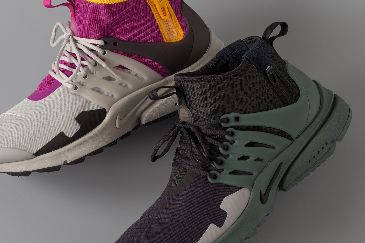 Новый совместный релиз кроссовок ACRONYM x Nike Air Presto Mid SP