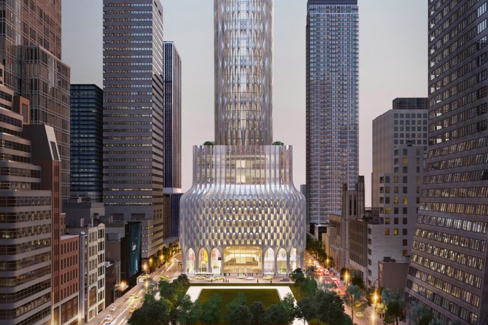 Архитектурное бюро Захи Хадид представляет новый небоскреб на Пятой Авеню