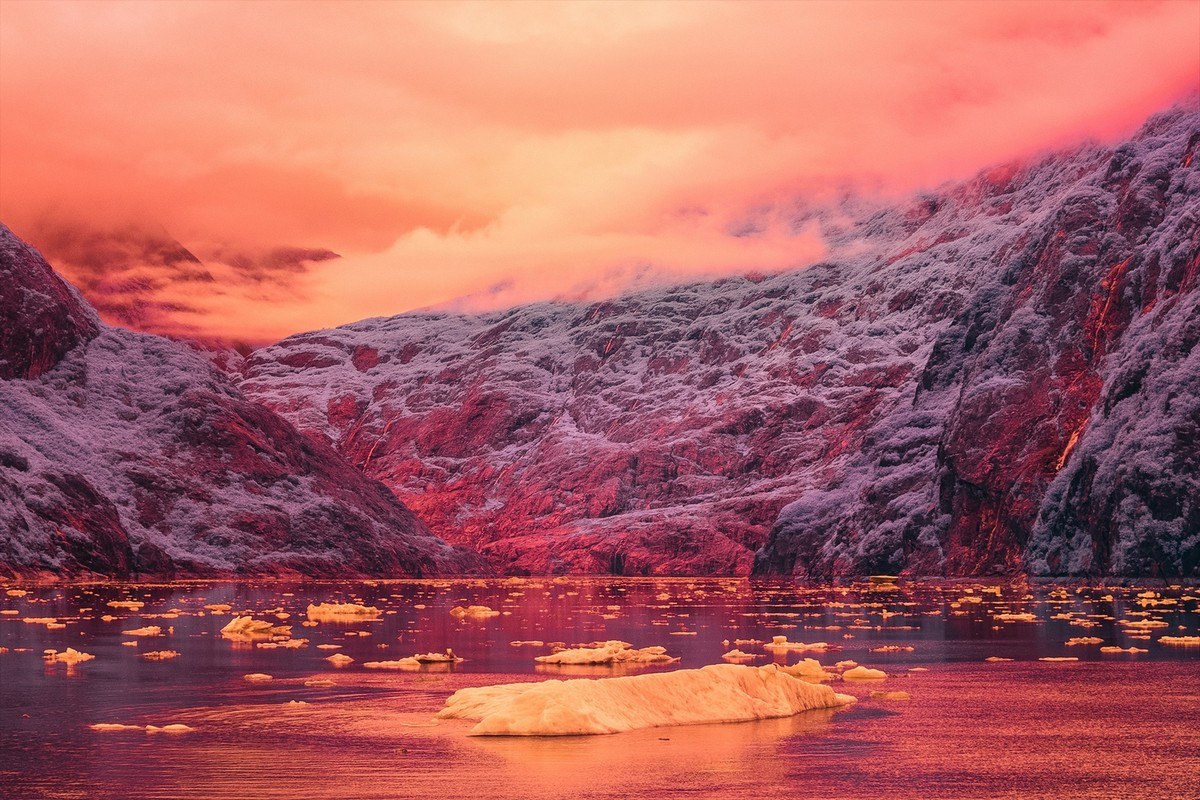 Потрясающие фотографии фьорда Tracy Arm на Аляске