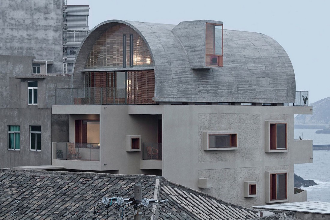 Vector Architects добавили круглую крышу для Captain’s House в Китайском порту