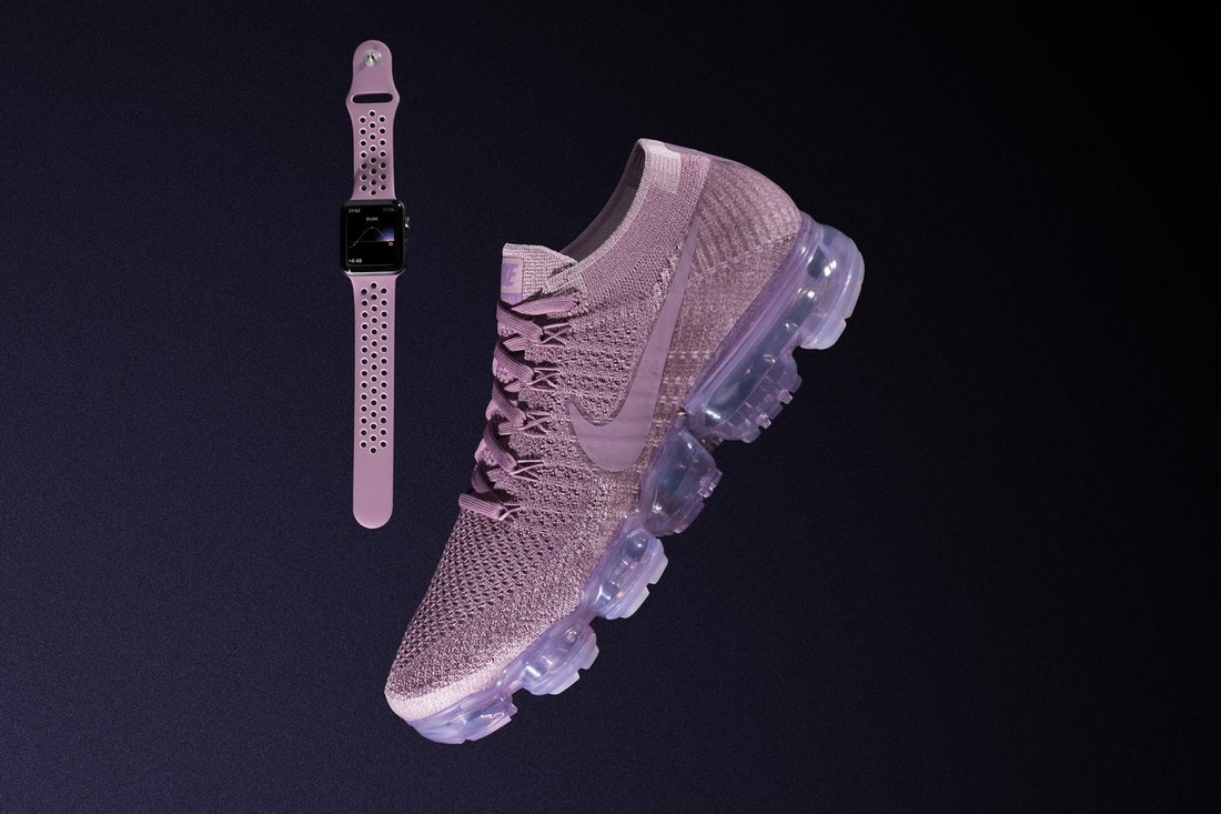 Nike x Apple Watch отлично сочетаются с набором Air VaporMax «Day to Night»