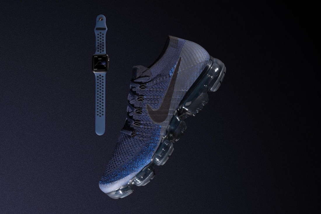 Nike x Apple Watch отлично сочетаются с набором Air VaporMax «Day to Night»