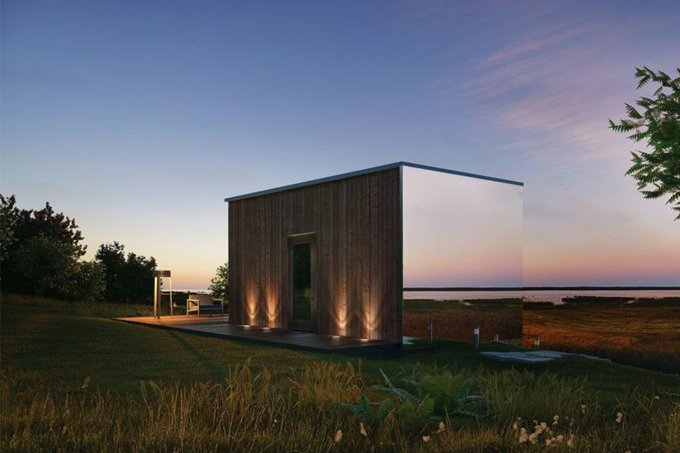 Минималистичный дом от эстонских архитекторов из ÖÖD идеален для отдыха