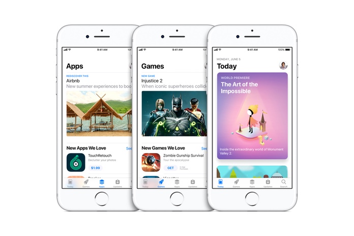 Apple объявила о полном редизайне App Store
